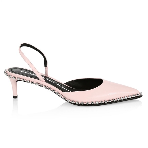 🚫SOLD NIB Alexander Wang Rina Studded Pump 36.5 - Picture 5 of 9